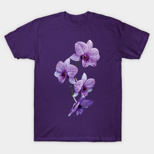 Cascade of Purple Orchids T-Shirt